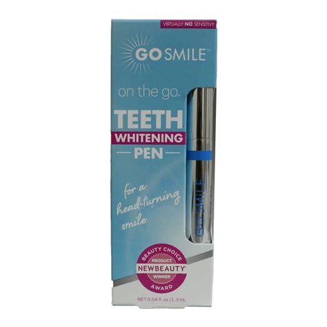 go smile teeth whitening pen|GO SMILE On The Go Teeth Whitening Pen, Teeth Whitener